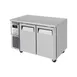 Turbo Air JUF-48-N 48" 2-Door Undercounter Freezer, Stainless Steel Exterior, Side‑Mount, 9.93 cu. ft. 1 image