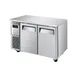 Turbo Air JUF-48S-N 47" 2-Door Undercounter Freezer, Stainless Steel Exterior, Front Breathing, 8.9 cu. ft. 1 image