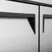 Turbo Air JURF-72-N 70" 3-Door Undercounter Refrigerator Freezer, R 12 - F 5.6 cu. ft. – Dual Temperature 5 image
