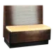 JustChair JBS-WPF-42-BEAD 48"L Single Bead Board Back, Wood Back, 42" Height 1 image