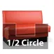 JustChair JBSB-UPL-HC-36-GR1/COM 1/2 Circle Corner Booth, Plain Back, Upholstered Seat, 36" Height 1 image
