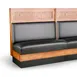 JustChair JBSB-WSS-60-GR2 Banquette Bench, Plain Back, Removable Seat, 60" Height 1 image