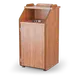 JustChair TRCPT-11SH-GR3 Trash Receptacle, 23-1/2" X 23-1/2" X 48" 1 image
