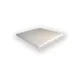 JustChair TTLMPD-60R Round Table Top, 60" Dia., 1-1/8" Core, Eased Edge, Padded, Vinyl, White 1 image