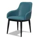 JustChair U38218-GR1 Hospitality Side Chair, Upholstered Squared Wrap Back with Arms, Welded Steel Frame 1 image