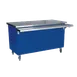 Delfield KC-74 74" Shelleyglas® Solid Top Serving Counter, Enclosed Base w/Storage 1 image