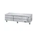 Kool-It KCB-83-4M 83" 4 Drawers Refrigerated Chef Base w/ Marine Edge Top 1 image