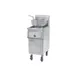 Keating 10X11AA 10" Floor Model Gas Deep Fryer, Full Pot, 26 Ibs Capacity, 54,000 BTU, Stainless Steel 1 image