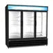 Kelvinator KCHSGM72R 82" 3-Section Merchandiser Refrigerator w/ Sliding Glass Door, 67.2 cu. ft. 1 image