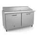 Kelvinator KCHMT60.24 61" Mega Top Sandwich/Salad Prep Table w/ 2 Doors, 24 Pans 1 image