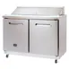Kelvinator KCHST48.12 48" Two Section Sandwich / Salad Prep Table w/ 2 Door, 12 Pans 2 image