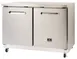 Kelvinator KCHUC48F-32 48" 2-Door Undercounter Freezer, Galvanized & Stainless Steel, 12 cu. ft. 1 image