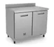 Kelvinator KCHUCWT36F 36" 2-Solid Door Worktop Freezer, Stainless Steel Exterior, 8.9 cu. ft. 1 image
