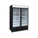 Kool-It KGF-48 53" 2 Glass Door Freezer Merchandiser in Black, 48 cu. ft. 1 image