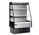 Hydra-Kool KGL-OF-40-S 41" Vertical Open Air Merchandiser in Silver & Black, Self-Contained, 2 Shelves 1 image