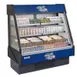 Hydra-Kool KGL-RM-40-S 41" Vertical Open Merchandiser in Silver & Black, Self-Contained, w/ Rear Doors 1 image