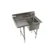 Klinger's Trading ECS1DL 36" One Compartment Sink, 16"W x 20"L Bowl With Left-Hand Drainboards 1 image