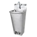 Klinger's Trading FOOT-FVHS-1000 16" Freestanding Hand Sink w/Faucet, Foot Valves & Soap Dispenser 1 image