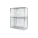 Klinger's Trading SECURITYCAGE-2436 Wire Security Cage Unit with Chrome Finish, 36" x 24" x 63" 1 image
