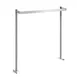 Klinger's Trading TMU-72, 72" Stainless Steel Single Bar Adjustable Table Mounted Pot Rack  1 image