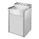 Klinger's Trading WR2000 Waste Receptacle, 24"W X 26"L X 41"H 1 image