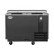 Koolmore KM-BOC50-BK Bottle Cooler 50" W 14 cu ft Black Bottom Compressor Opener Casters 1 image