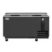 Koolmore KM-BOC65-BK Bottle Cooler, 65", 19 cu ft, Black, Comp, Opener, 4 Casters, 33-40°F, 115V 1 image
