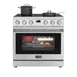 Koolmore KM-EPR-36AP-SS Professional Electric Range, 36"W X 30"D X 36"H 1 image