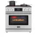 Koolmore KM-EPR-36TDP-SS Professional Electric Range, 36"W X 27-1/2"D X 39"H 1 image