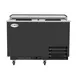 Koolmore KM-GF50-BK Glass Froster, 50" W, 14 Cu Ft, Black Stainless, Door, Shelves & Casters, 0‑7°F 1 image