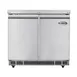 Koolmore KM-RBT-36C 36" 2 Doors Refrigerated Pizza Prep Table, 6 Pans with Covers 1 image