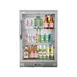Koolmore BC-1DSW-SS Back Bar Cooler 23"×20½"×35⅖" 4.1 cu ft SS Glass Door‑Lock LED Temp R‑600a 115V 2 image