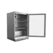 Koolmore BC-1DSW-SS Back Bar Cooler 23"×20½"×35⅖" 4.1 cu ft SS Glass Door‑Lock LED Temp R‑600a 115V 4 image
