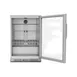 Koolmore BC-1DSW-SS Back Bar Cooler 23"×20½"×35⅖" 4.1 cu ft SS Glass Door‑Lock LED Temp R‑600a 115V 5 image
