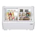 Koolmore CDC-165-WH 35" White Ctrtp, Sliding Glass Doors, 32°‑53°F, Auto‑Defrost, Srv, 2 Shelves 1 image