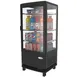 Koolmore CDCU-3C-BK Countertop Case, 16¾" Wide, 3 cu ft, Black, Temp, LED, 3 Shelves, Glass Doors 1 image