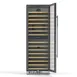 Koolmore KM-CW155DZ-SS 23" Glass Door Wine Refrigerator, Dual Temperature, 155 Bottles 1 image