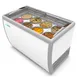 Koolmore KM-ICD-49SD 50" Gelato/Ice Cream Dipping Cabinet, 8 Tub 1 image