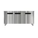 Koolmore KM-UCR-3DSS 72" 3-Door Undercounter Refrigerator, 17 cu. ft., Stainless Steel 1 image
