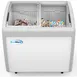 Koolmore MCF-9C 39" Ice Cream Display Glass Chest Freezer, 9 cu. ft. 1 image