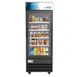 Koolmore MDR-1GD-23C 28" Glass Door Refrigerator, 23 cu ft, Black Steel, R‑290, 1/5 HP, LED Light 1 image