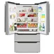Koolmore RERFDSS-22C 35" Reach-In Refrigerator Freezerw/ 2 Doors and 2 Drawers, 22.5 cu. ft. 1 image