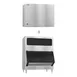 Hoshizaki KM-2600SWJ3/B-1150SS Water Cooled Crescent 2482 lb Ice Machine with Bin, 1148 lb Storage 1 image