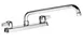 Krowne 13-812L Silver Series Low Lead Deck Mount Faucet w/ 8" Centers, 12" Swing Spout 1 image