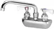 Krowne 14-406L Krowne Royal Series Faucet, Splash-Mounted, 4" Centers 1 image