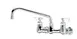 Krowne 14-808L Krowne Royal Series Faucet, Splash-Mounted, 8" Centers, 8" Swing Spout 1 image