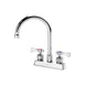Krowne 15-301L Royal Series Low Lead Deck Mount Faucet w/ 4" Centers, 6" Gooseneck Spout 3 image
