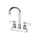 Krowne 15-325L Royal Series Low Lead Deck Mount Faucet w/ 4" Centers, 3.5" Gooseneck Spout 3 image
