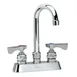Krowne 15-325L Royal Series Low Lead Deck Mount Faucet w/ 4" Centers, 3.5" Gooseneck Spout 1 image