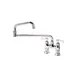 Krowne 15-418L Royal Series Double-Jointed Deck Mount Faucet w/ 4" Centers, 18" Swing Spout 3 image